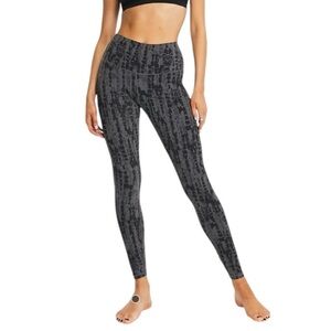Varley - Luna Leggings in Black Tie Dye Sz XS